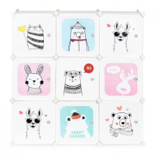 ModernHome Ecotoys Moduláris Polc - 9 Rekeszes - Gyerekszoba bútor