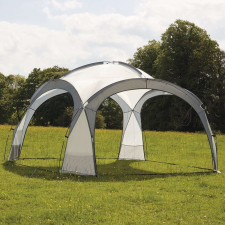 ModernHome MultiGarden Pavilon alakú kerti árnyékoló Sátor 3,5x3,5x2,3m - Szürke kerti bútor