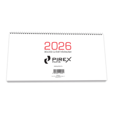 MODUL ART BT. Pirex asztali naptár (24-es, 2026. év) naptár, kalendárium