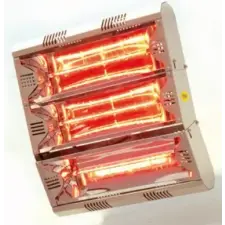 MOEL M79304 HATHOR Infra hősugárzó 3x2000W, 3*9A, IP55 hősugárzó