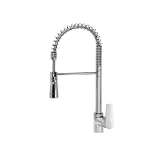 Mofém MOFÉM TREND Plus álló mosogató csaptelep flexibilis rugós kifolyóval és kihúzható zuhanyfejjel csaptelep