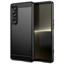 MOFI CASE Sony Xperia 1 VI MOFI szilikon telefonvédő ütésállóság, karbon minta, FEKETE tok és táska