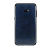 MOFI műanyag telefonvédő (szilikon keret, bőr hatású hátlap) SÖTÉTKÉK | GP-83102