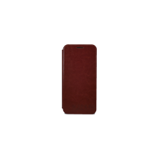 MOFI PU Bőr flip tok Apple iPhone XS Max, barna tok és táska