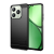 MOFI szilikon telefonvédő (ütésállóság, légpárnás sarok, szálcsiszolt, karbon minta) FEKETE Realme C63 4G / C61 4G (GP-160685) (GP-160685)