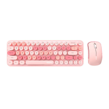 MOFII Wireless keyboard + mouse set MOFII Bean 2.4G (Pink) billentyűzet