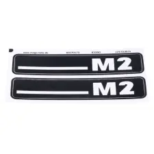  MOGA matrica szett 2 darab 105mm x 21mm Hercules M-hez információs címke