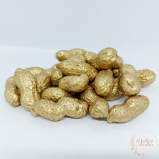  Mogyoró - arany dekorációs kellék