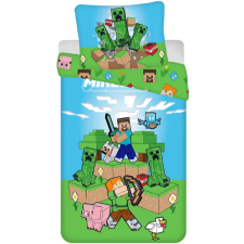 Mojang Minecraft ágyneműhuzat Creeper Chaos 140×200cm, 70×90 cm lakástextília