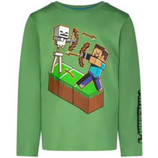 Mojang Minecraft gyerek hosszú ujjú póló, felső 6 év, 8 év, 9 év, 10 év, 12 év Nr7