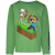Mojang Minecraft gyerek hosszú ujjú póló, felső 6 év, 8 év, 9 év, 10 év, 12 év Nr7
