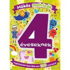  Mókás matricák 4 éveseknek gyermek- és ifjúsági könyv
