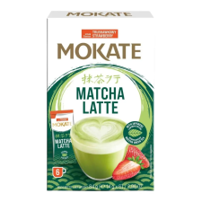 Mokate Matcha Latte italpor Eper 6x14g tea