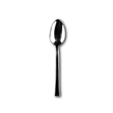 . Mokkáskanál, rozsdamentes acél, 11cm, 6db-os szett, "Madeira" tányér és evőeszköz