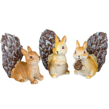  Mókus poly. M5cm dekorációs kellék