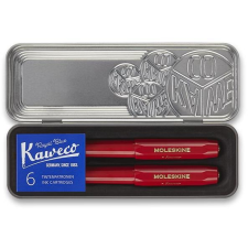Moleskine Kaweco szett, M - piros (KAWPENSETMRED) toll