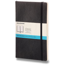 Moleskine L, puha borító, pöttyös, fekete füzet