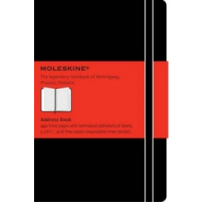  Moleskine Large Address Book Black – Moleskine naptár, kalendárium