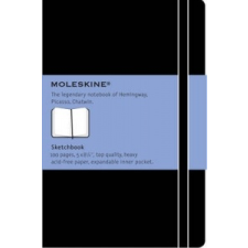 Moleskine Large Sketchbook Black naptár, kalendárium