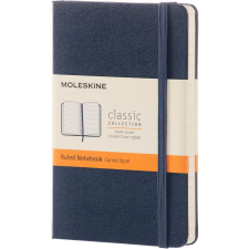 Moleskine Pocket kemény vonalas zafírkék jegyzetfüzet (246862) füzet