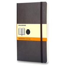Moleskine S, puha borítós, vonalas, fekete füzet