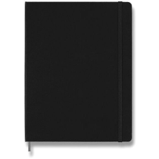 Moleskine Smart Writing XL, kemény borító, vonalas, fekete füzet