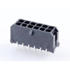 MOLEX Beépíthető stift sor (standard) Pólusok száma 12 Raszterméret: 3 mm 430451213 1 db Tray (430451213)