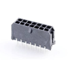 MOLEX Beépíthető stift sor (standard) Pólusok száma 14 Raszterméret: 3 mm 430451413 1 db Tray (430451413)