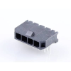 MOLEX Beépíthető stift sor (standard) Pólusok száma 4 Raszterméret: 3.00 mm 436500404 1 db Tray (436500404)