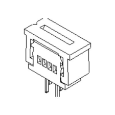 MOLEX FFC/FPC csatlakozó 39532185 1 db Tray (39532185) villanyszerelés