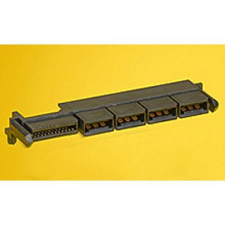 MOLEX Hüvelyház panel 459848131 1 db Tray (459848131) villanyszerelés