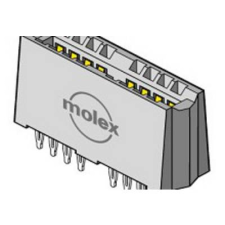 MOLEX Kártyamodul foglalat 458450001 1 db Tray (458450001) villanyszerelés