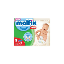 MOLFIX bugyipelenka Pants (3-as) 4 - 9 kg (26 db/cs) pelenka