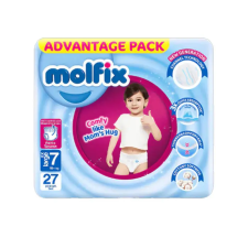  Molfix bugyipelenka Pants (7-es) 19 + kg (27 db/cs) pelenka