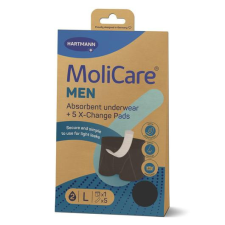 MoliCare® MEN mosható férfi nedvszívó alsónemű 5 db betéttel (L; 1 db) gyógyászati segédeszköz