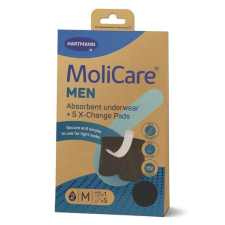  MoliCare® MEN mosható férfi nedvszívó alsónemű 5 db betéttel (M; 1 db) gyógyászati segédeszköz