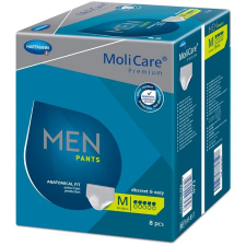 Molicare Premium Men Pants 5 csepp M-es méret, 8 darab intim higiénia