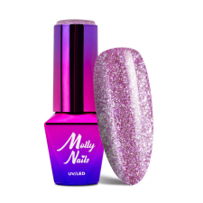 Molly Nails Luxury Glam - Shimmy Violet 543. lakk zselé