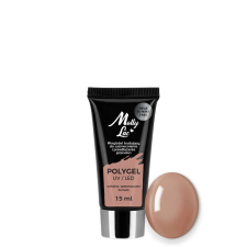 MollyLac akrilgél - Light Brown 15ml műköröm zselé