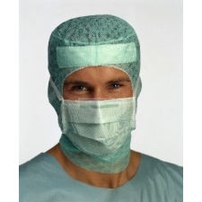  Mölnlycke Maszk, orrmerevítős, párátlanítós, kötős, zöld gyógyászati segédeszköz