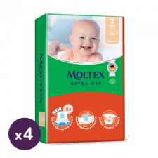Moltex Extra Dry nadrágpelenka, Mini 2, 3-8 kg HAVI PELENKACSOMAG 144 db pelenka