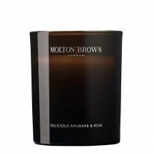 Molton Brown Delicious Rhubarb & Rose Signature Scented Candle Illatgyertya 190 g gyertya