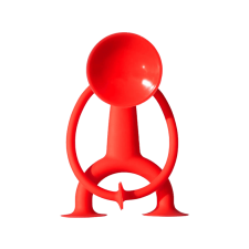 Moluk Oogi készségfejlesztő játék, piros játékfigura