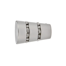  Monaco végzáró 19 mm Ø rúdkarnishoz (5,5 cm) inox, 2 db/cs karnis, függönyrúd