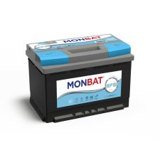 Monbat EFB Start Stop 12V 70Ah 680A Jobb+ Akkumulátor autó akkumulátor