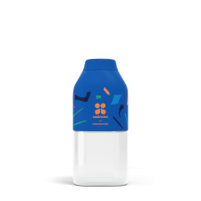 MonBento S Positive Sport és utazó Ivópalack 330ml - Átlátszó/Sötétkék (32014099) kulacs, kulacstartó