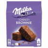 Mondelez Hungária Kft. Milka Choco Brownie sütemény alpesi tejcsokoládéval és tejcsokoládé darabokkal 6 db 150 g