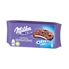 Mondelez Hungária Kft. Milka keksz Sensations Oreo Creme 156g csokoládé és édesség