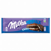 Mondelez Hungária Kft. Milka Mmmax Oreo alpesi tejcsokoládé vanília ízű tejes krémtöltelékkel és kakaós keksszel 300 g