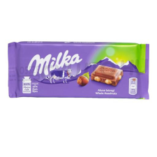 Mondelez Milka Tejcsokoládé egész mogyoróval 100g csokoládé és édesség